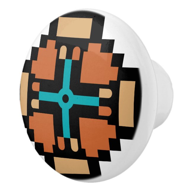 Southwestern Ceramic Knobs (Right)