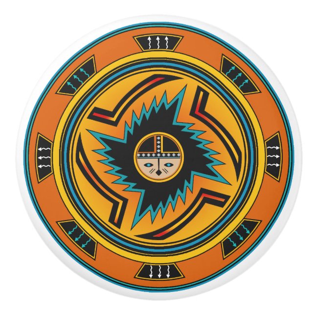 Southwestern Ceramic Knobs (Front)