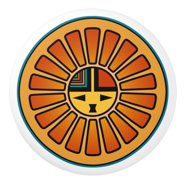 Southwestern Ceramic Knobs (Front)