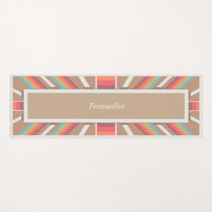 Southwestern Colours Zen Yoga Meditation Namaste Yoga Mat