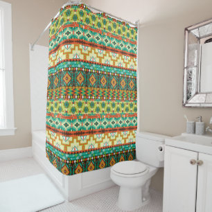 Southwestern Country  Shower Curtain