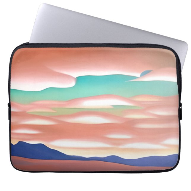 Southwestern Desert and Sky Minimalist Art  Laptop Sleeve (Front)