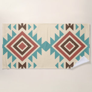 Southwestern Desert Beach Towel