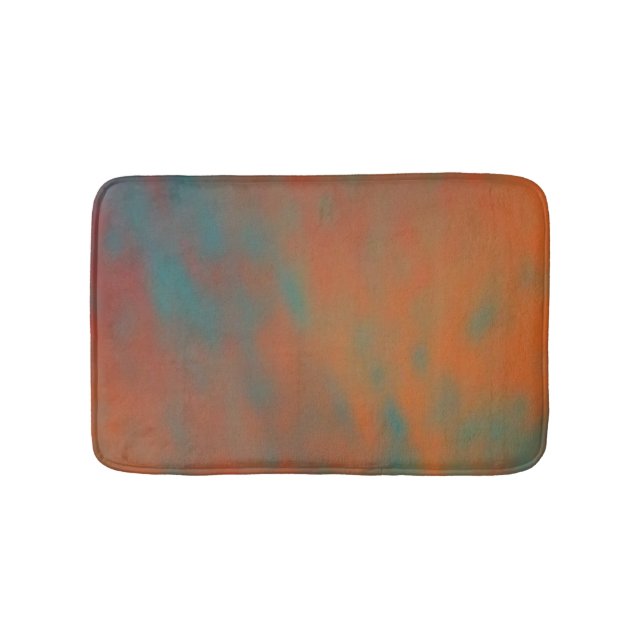 Southwestern Desert Dreams Abstract Art Print Bath Mat (Front)