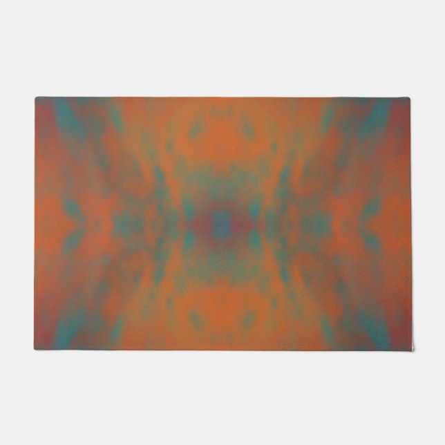 Southwestern Desert Dreams Pattern Abstract Doormat (Front)