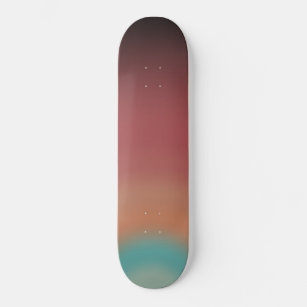 Southwestern Desert Rainbow Skateboard