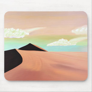 Southwestern Desert with  Dunes Minimalist Art Mouse Mat