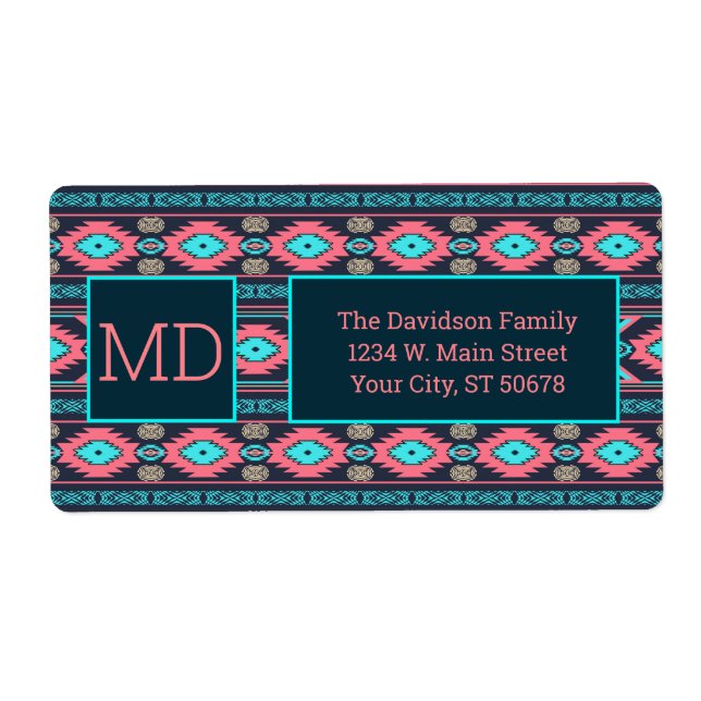 Southwestern Ethnic Geometric Aztec (Front)