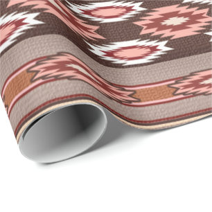 Southwestern  Ethnic   Geometric Wrapping Paper