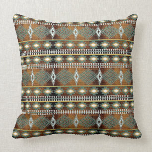 southwestern ethnic navajo pattern cushion