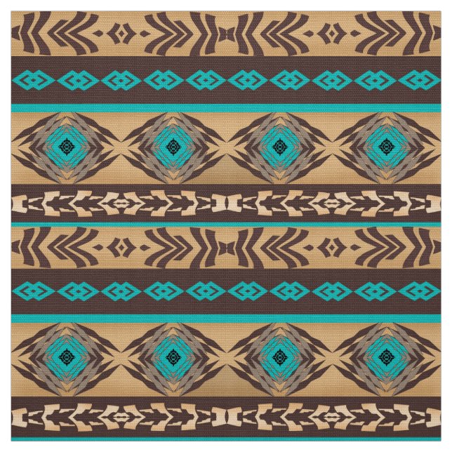 Southwestern ethnic tribal pattern. fabric (Swatch)