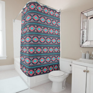 Southwestern ethnic tribal pattern. shower curtain