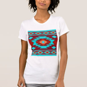 Southwestern ethnic tribal pattern. T-Shirt