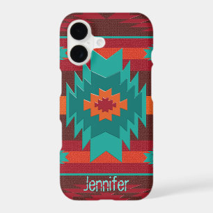 Southwestern geometric pattern.