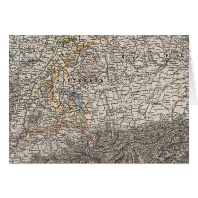 Southwestern Germany and Switzerland (Front Horizontal)