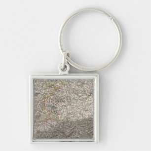 Southwestern Germany and Switzerland Key Ring