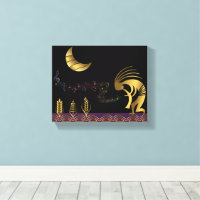 Southwestern Gold Kokopelli Wall