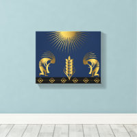 Southwestern Gold Kokopelli Wall