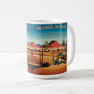 Southwestern Horned Lizard, Mi Casa, Su Casa Coffee Mug