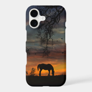 Southwestern Horse in Sunset Tough Phone Case