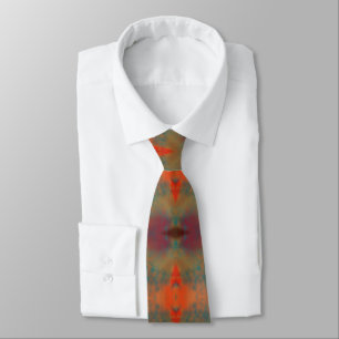 Southwestern Inspired Art Abstract Pattern Tie