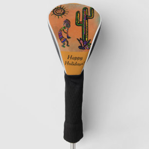 SOUTHWESTERN  KOKOPELLI ART      GOLF HEAD COVER