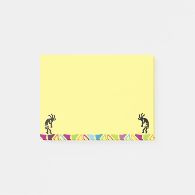Southwestern Kokopelli Post-it Notes (Front)