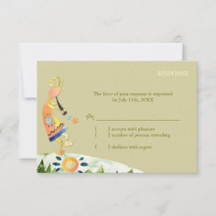Southwestern Kokopelli Wedding Response
