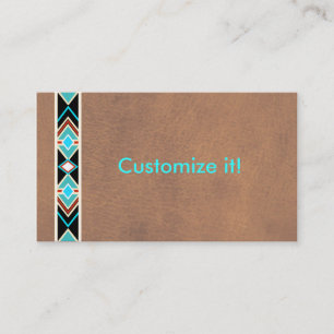 Southwestern Leather Business Cards