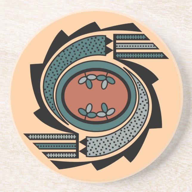Southwestern Motif Coaster (Front)