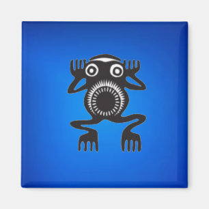 Southwestern Native American Frog Symbol Magnet