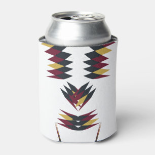 Southwestern Native Art Pattern Can Cooler