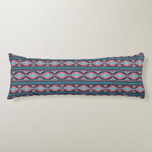 Southwestern navajo ethnic tribal pattern. body cushion
