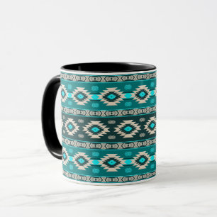 Southwestern navajo ethnic tribal pattern. mug