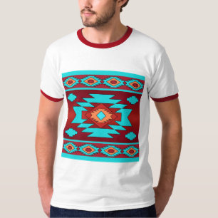 Southwestern navajo ethnic tribal pattern. T-Shirt