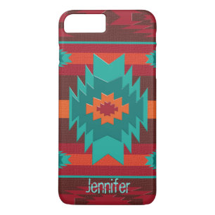 Southwestern navajo geometric pattern. iPhone 8 plus/7 plus case