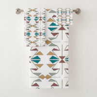 Southwestern Oblique Triangle Pattern Design