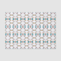 Southwestern Oblique Triangle Pattern Design