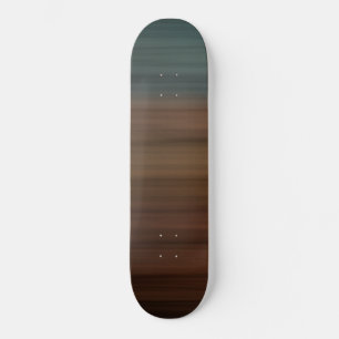 Southwestern Painted Desert Faux Wood Skateboard