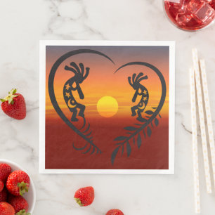 Southwestern Party Kokopelli Napkins