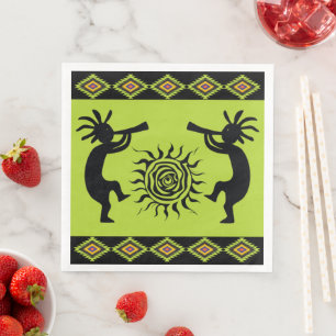 Southwestern Party Kokopelli Napkins