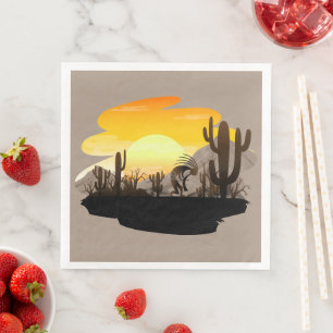 Southwestern Party Kokopelli Napkins