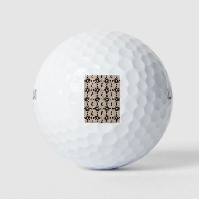 Southwestern Pattern 2 Golf Balls (Front)