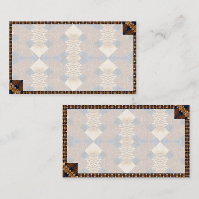 Southwestern Pattern Business Card (Front/Back)