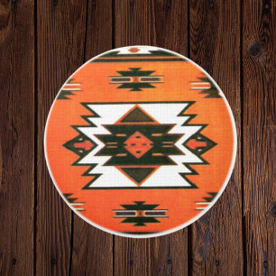 Southwestern pattern fun ceramic knob