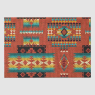 Southwestern pattern gift tissue paper