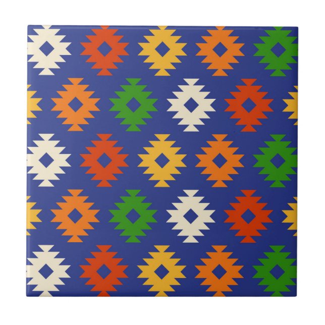 Southwestern Pattern Tile (Front)