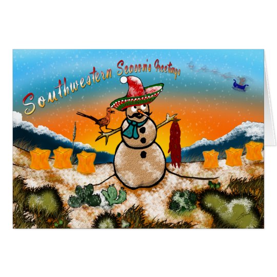 Southwestern Season's Greetings Card