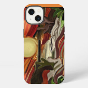 Southwestern Skies Abstract Art iPhone 13 Case
