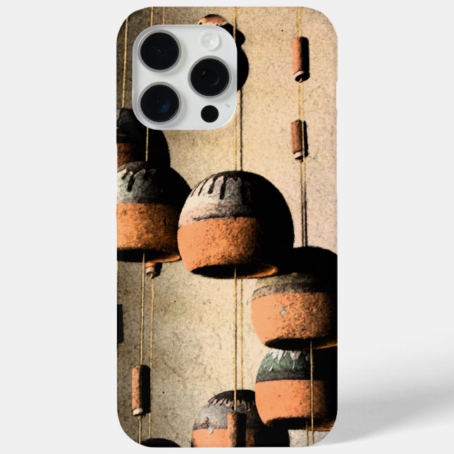 Southwestern Spiralled Clay Wind Chimes Still Life Case-Mate iPhone Case (Back)